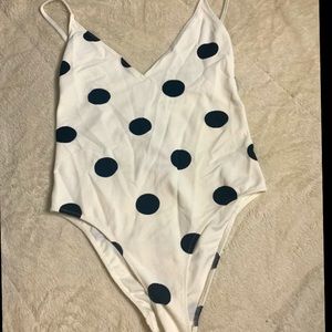 Sexy Zara polkadot swimsuit
